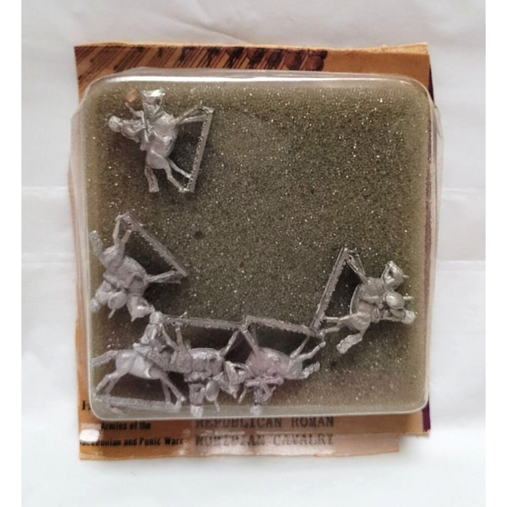 Macedonian & Punic War 15mm Republican Roman Numidian Cavalry Mini Figs #6359